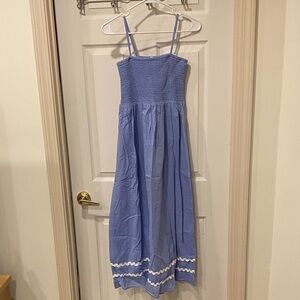 Sail to Sable Lavender Textured Dress